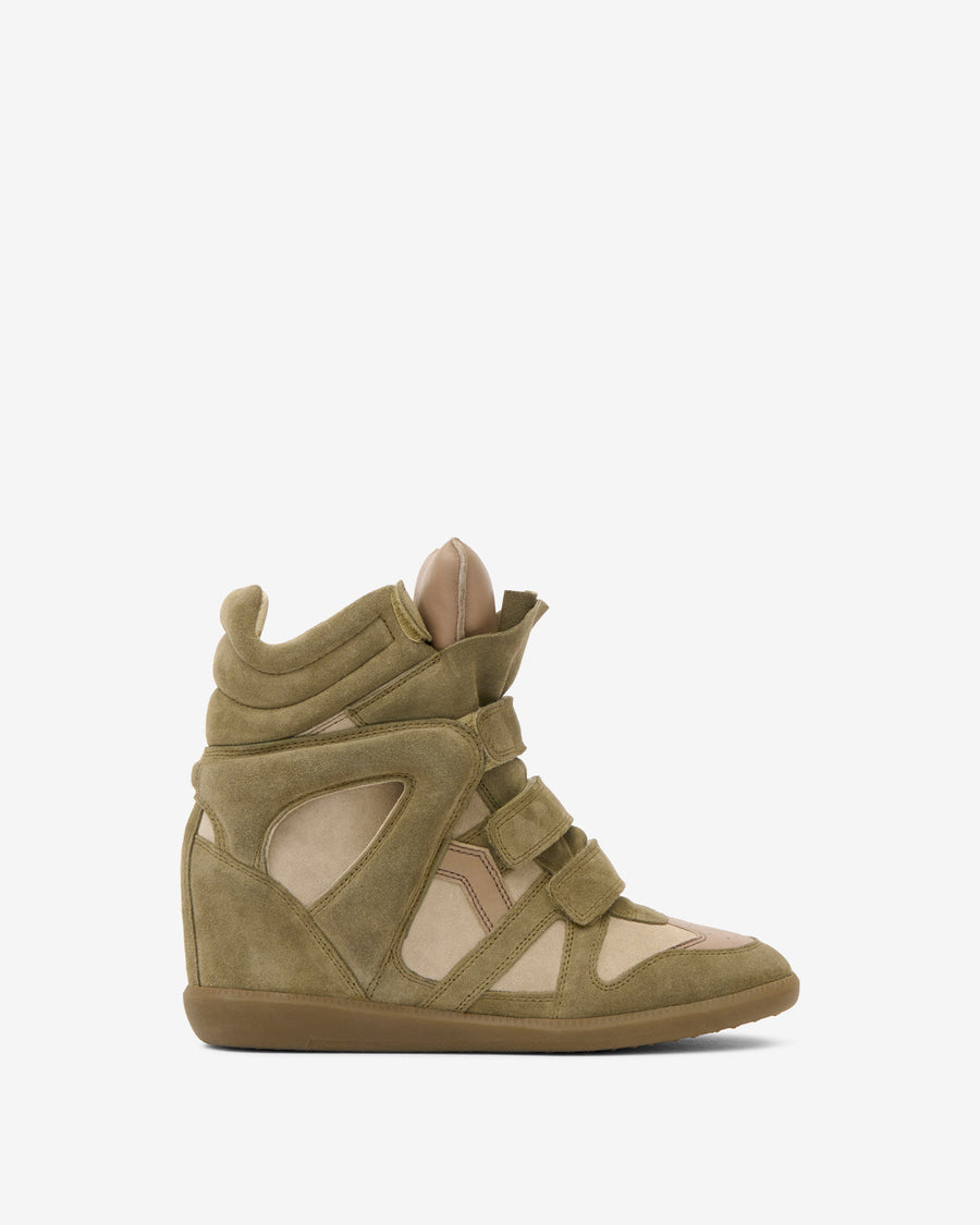 Baskets Bekett Man — Taupe, vue 1 ; référence BK0105HAD4E03N50TA