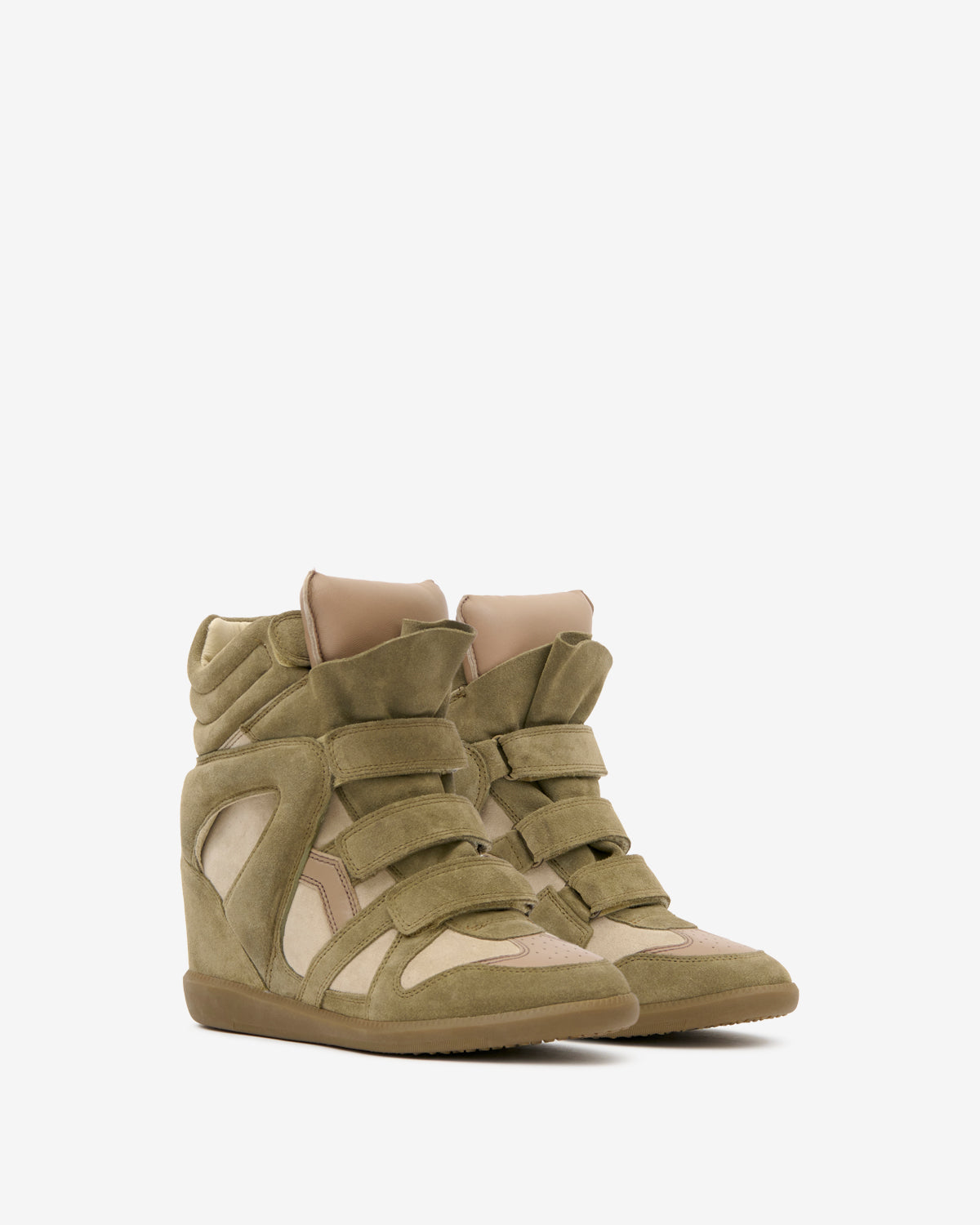 Baskets Bekett Man — Taupe, vue 2 ; référence BK0105HAD4E03N50TA