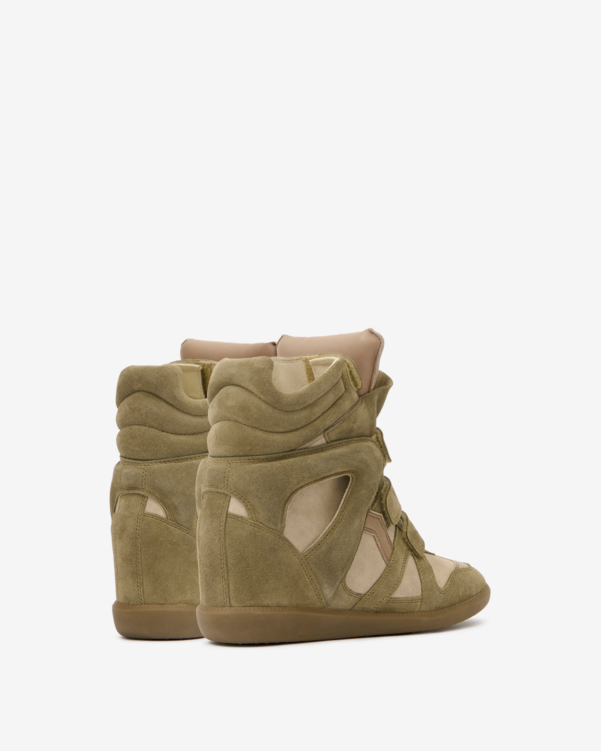 Baskets Bekett Man — Taupe, vue 3 ; référence BK0105HAD4E03N50TA
