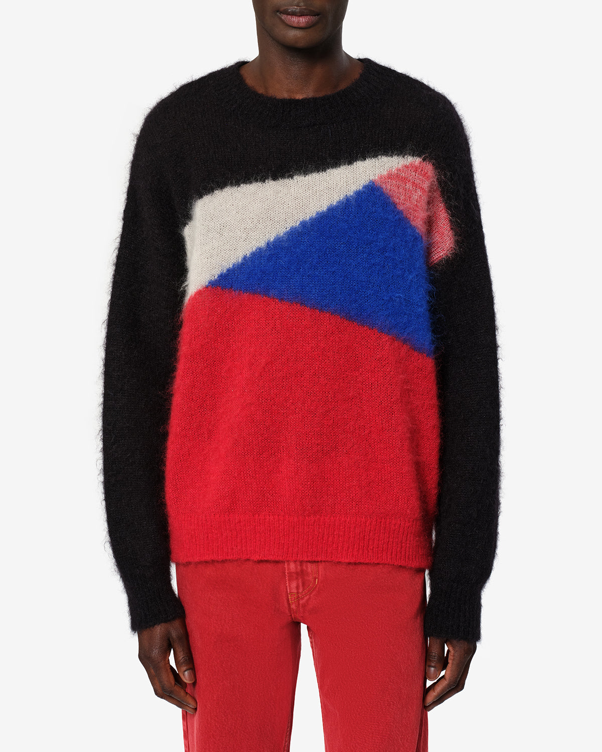 Pull Leonard en mohair — Multicolor, vue 1 ; référence PU1001HAD4L06H99MU