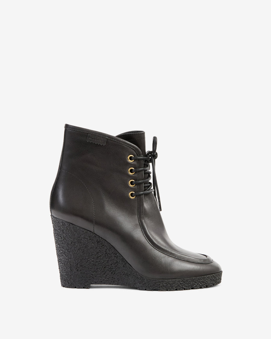 Bottines Cylia — Noir, vue 1 ; référence BO0297FAD4A14S01BK