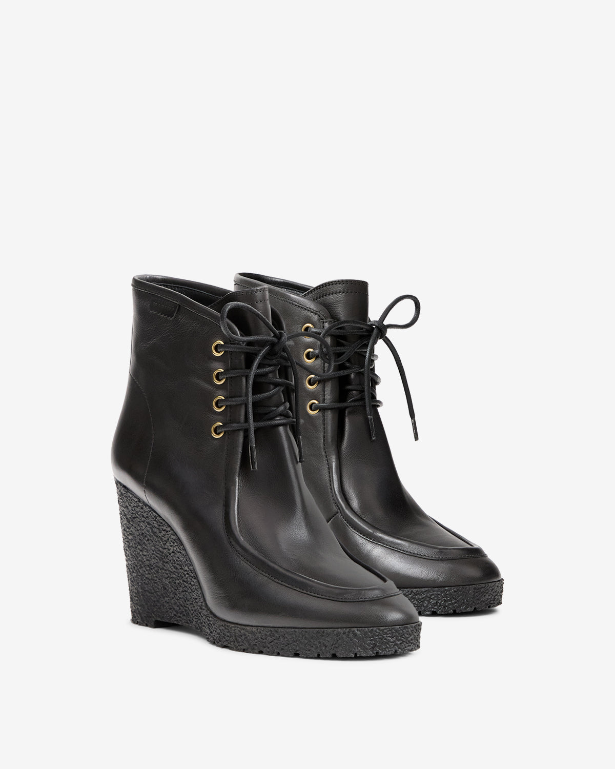 Bottines Cylia — Noir, vue 2 ; référence BO0297FAD4A14S01BK