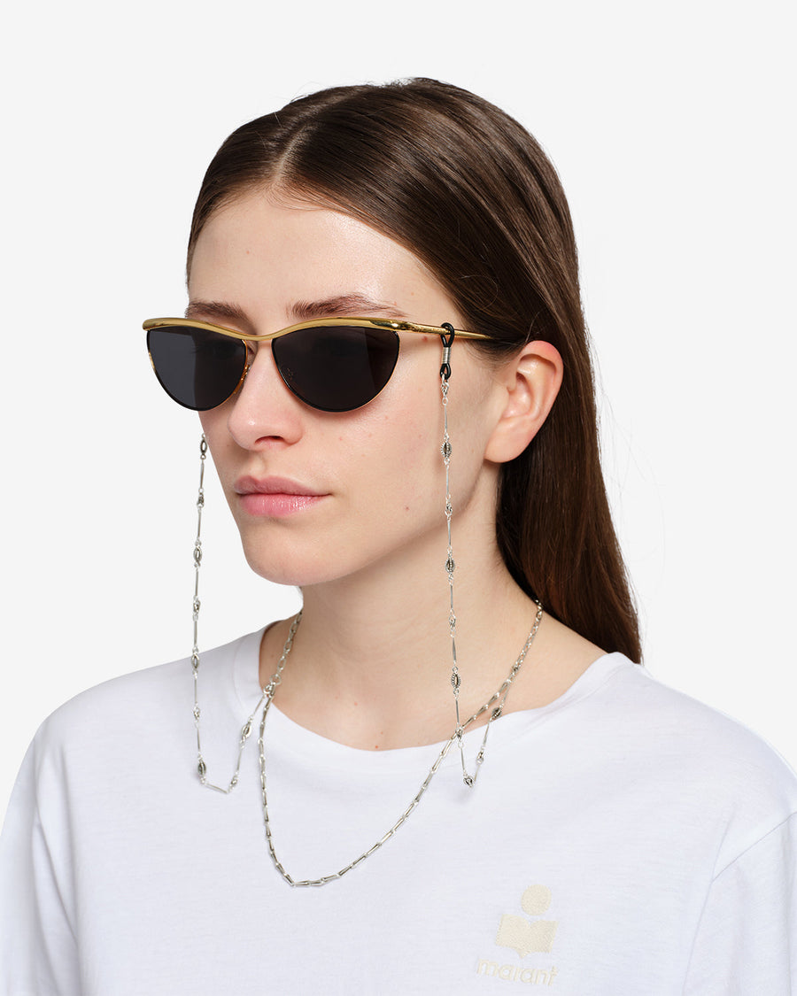 Chaine de lunette Filippa — Argent, vue 2 ; référence CG0001FAD4B15B08SI