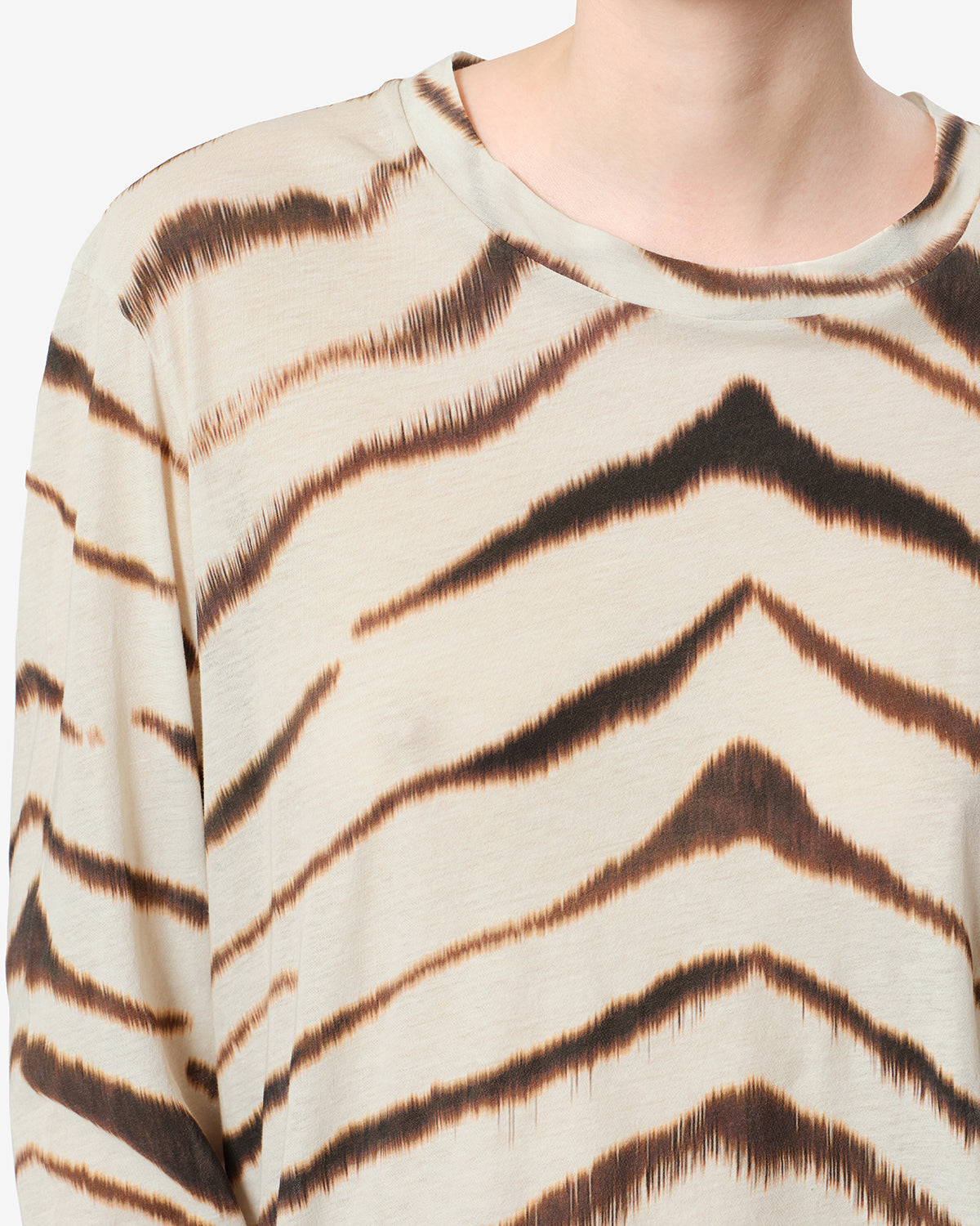 T-shirt Zakane — Zèbre, vue 3 ; référence TS0242FAD4N02I20ZA