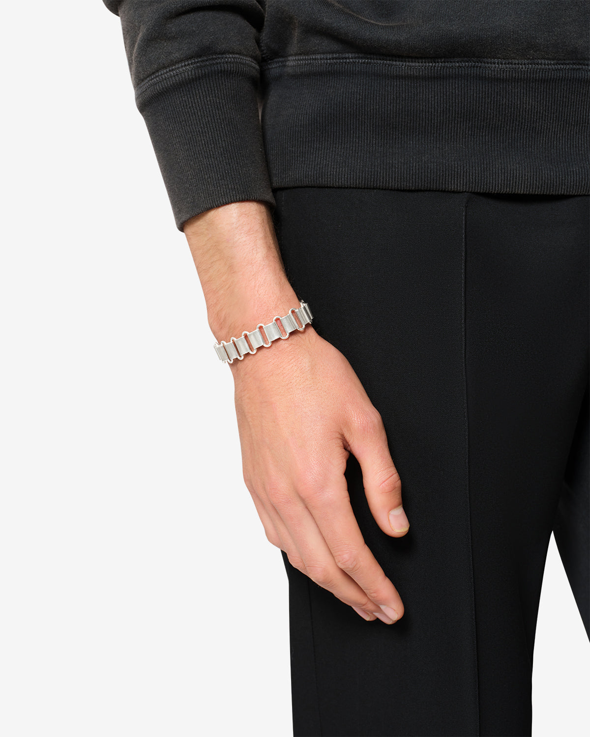 Bracelet Heresonh — Argent, vue 3 ; référence BR0290HAD4B02T08SI