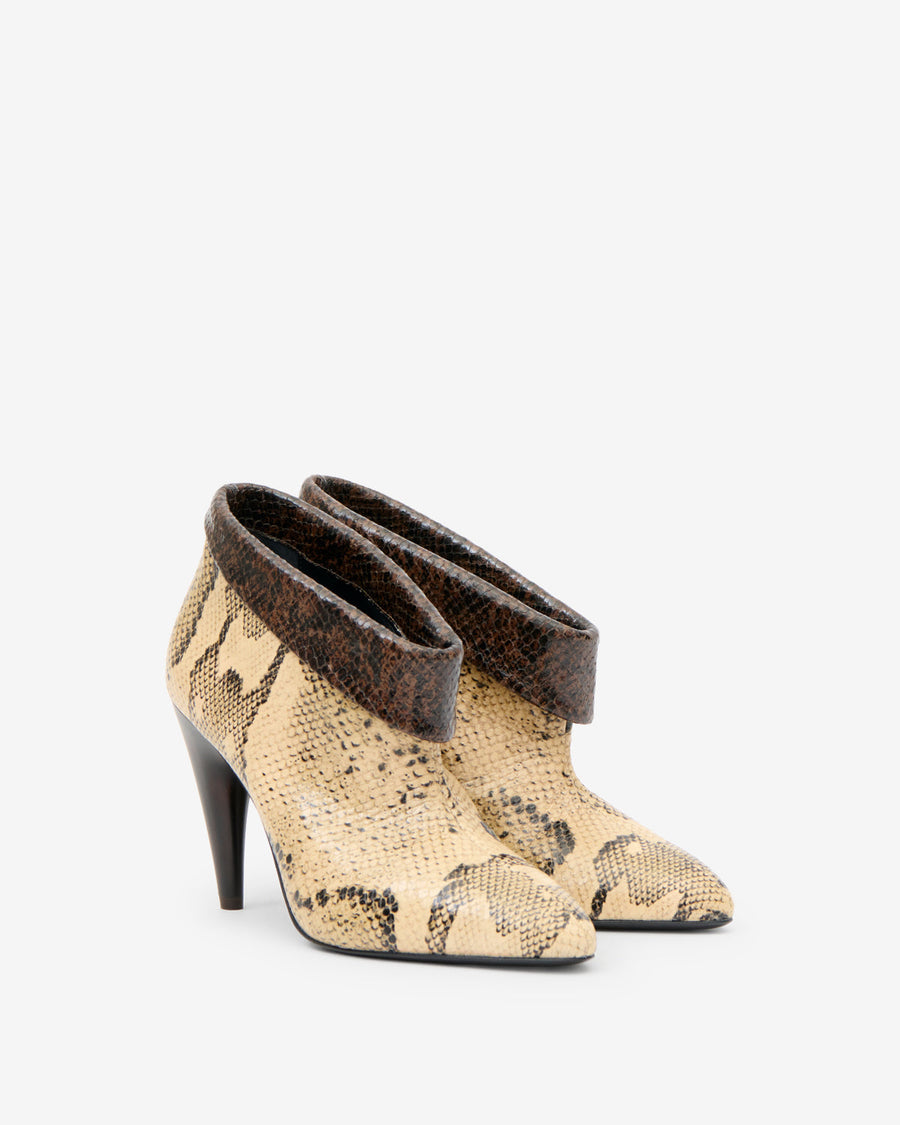 Bottines Janela — Sahara, vue 2 ; référence BO0298FBD4A09S10SA