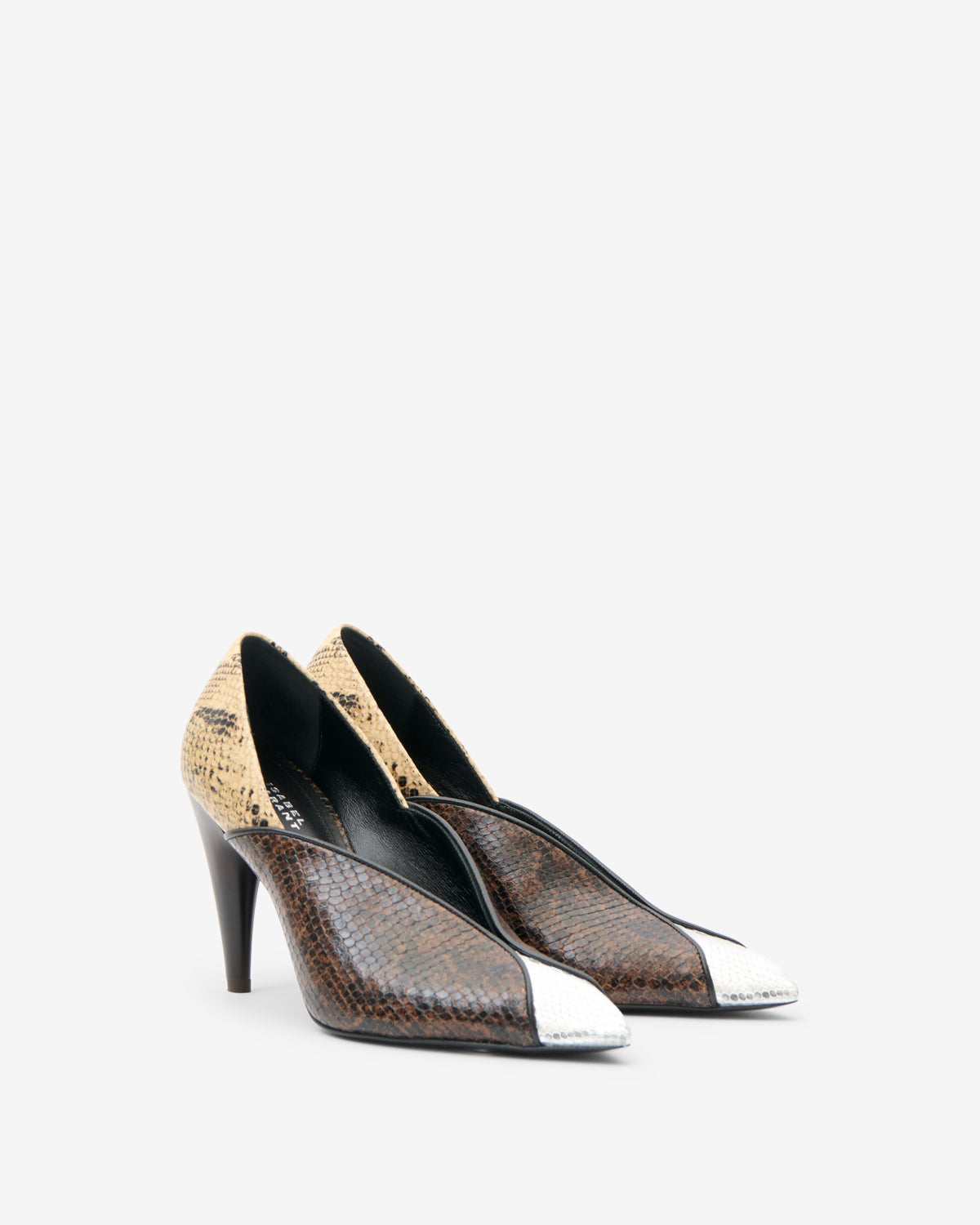Escarpins Luza — Sahara/Mocha, vue 2 ; référence ES0090FAD4A04SSAMA