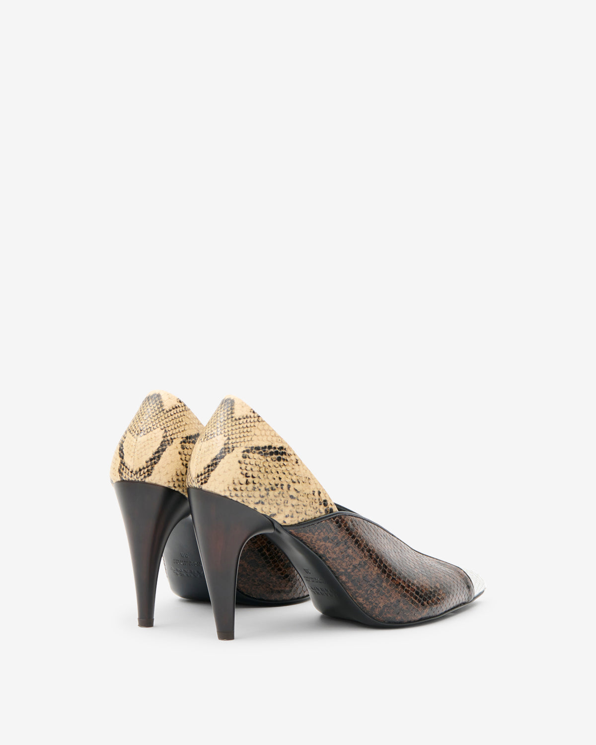 Escarpins Luza — Sahara/Mocha, vue 3 ; référence ES0090FAD4A04SSAMA