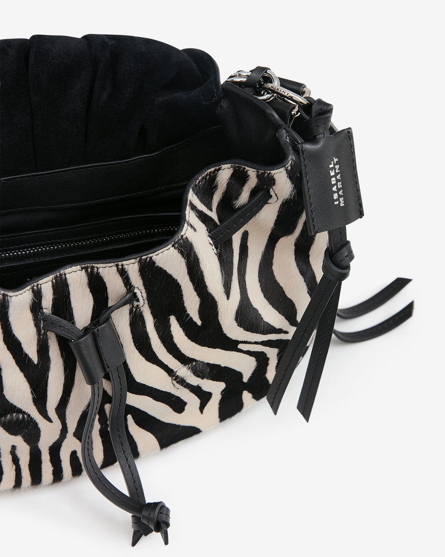 Sac Bolton en cuir — Zèbre, vue 1 ; référence PP0515FAD4C11M20ZA