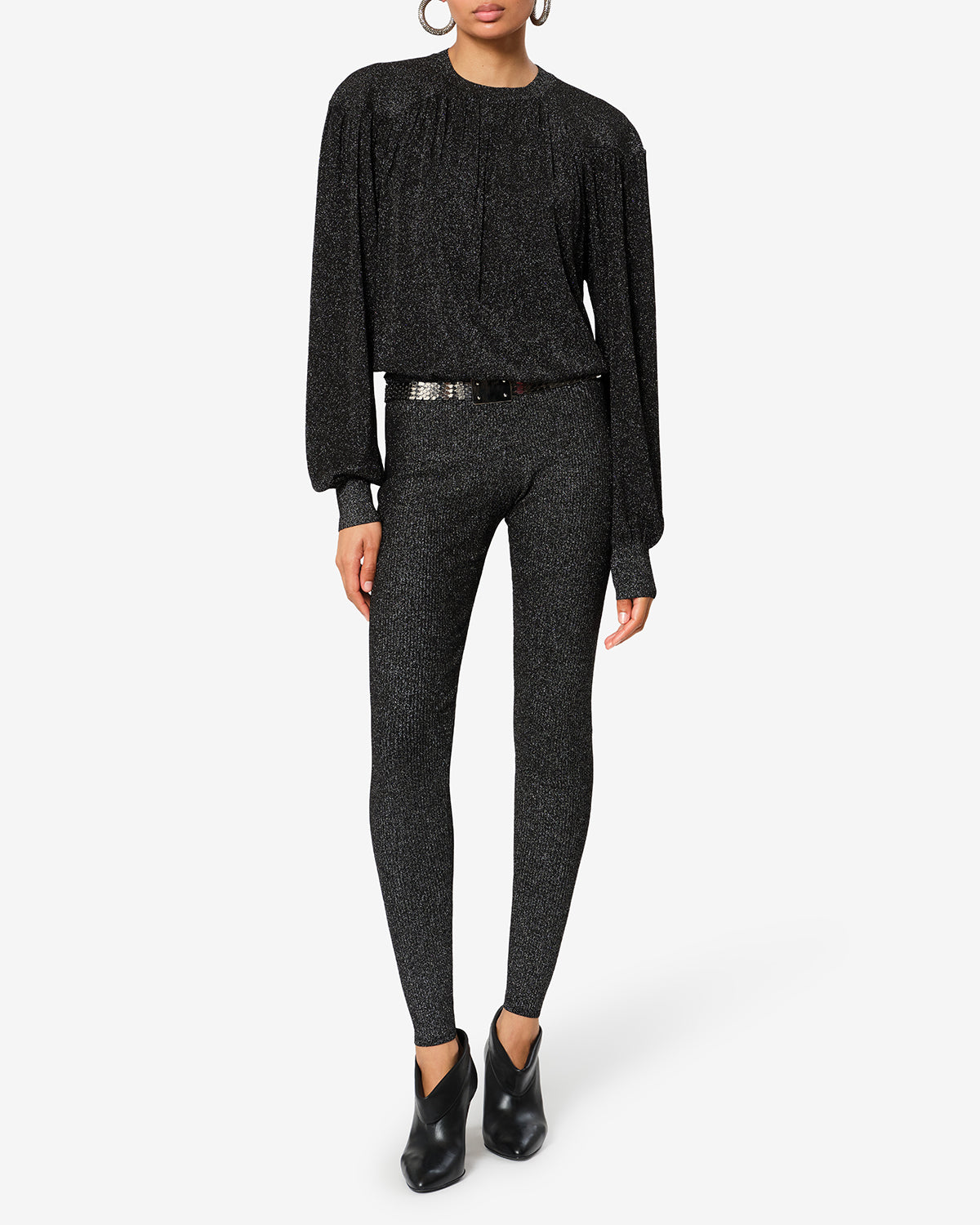 Pantalon Maritza — Noir, vue 2 ; référence PA0859FBD4L05I01BK