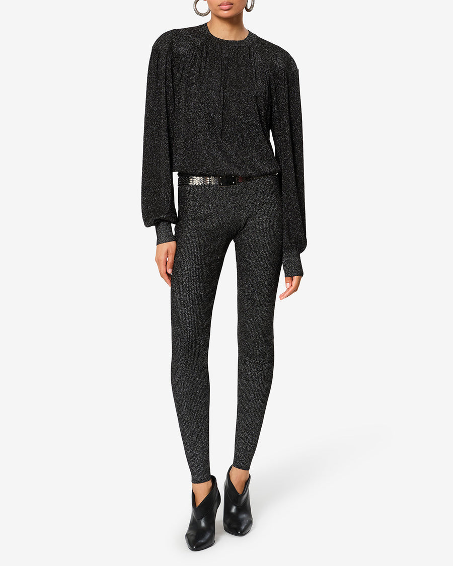 Pantalon Maritza — Noir, vue 2 ; référence PA0859FBD4L05I01BK