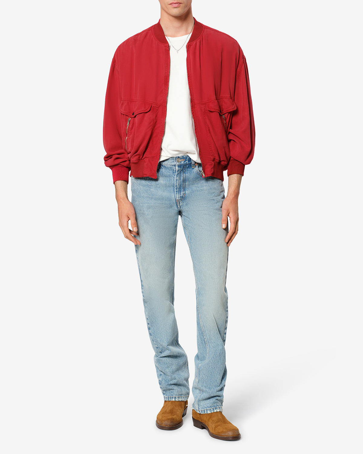 Veste Sabastian — Rouge, vue 2 ; référence VE0808HAD4I02H70RD