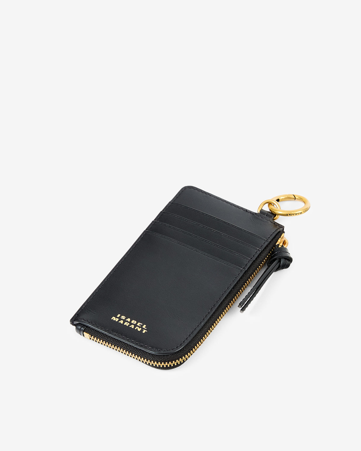 Porte-cartes Oskan en cuir — Noir, vue 1 ; référence MP0121FAB4C17M01BK