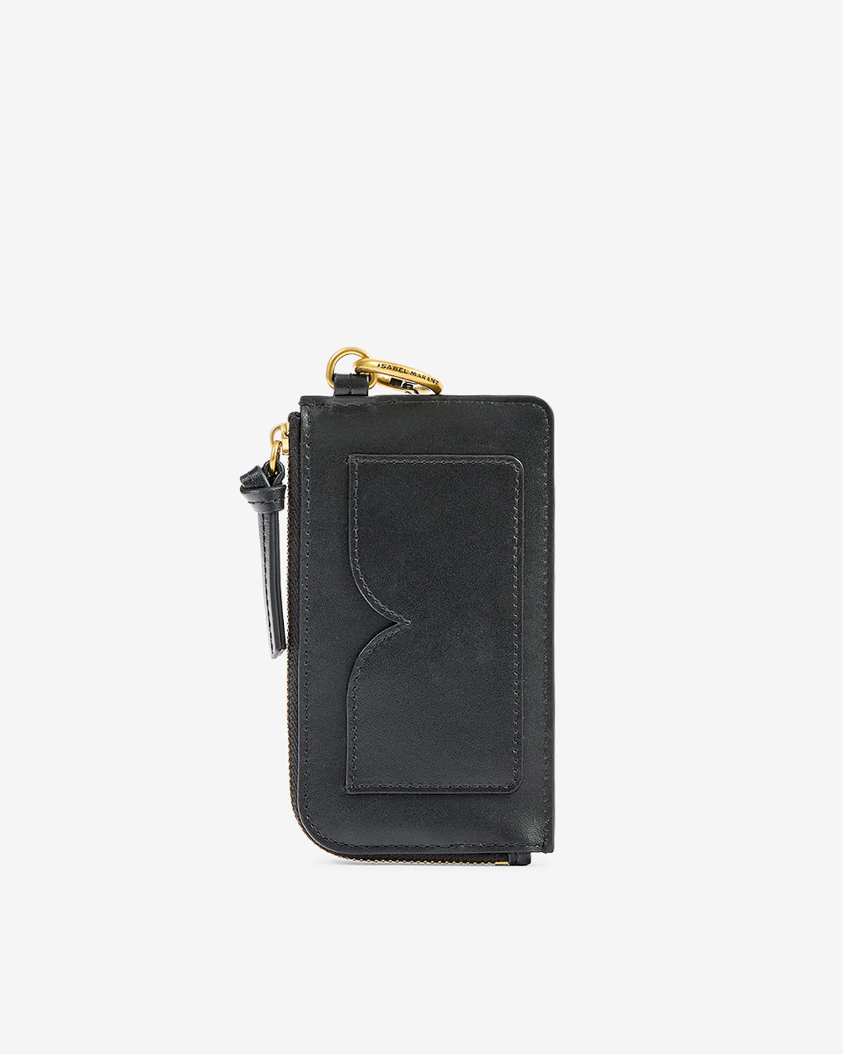 Porte-cartes Oskan en cuir — Noir, vue 3 ; référence MP0121FAB4C17M01BK