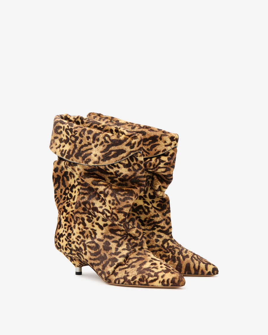 Bottines Edrik — Fauve, vue 2 ; référence BO0120FAD4A19S50FA