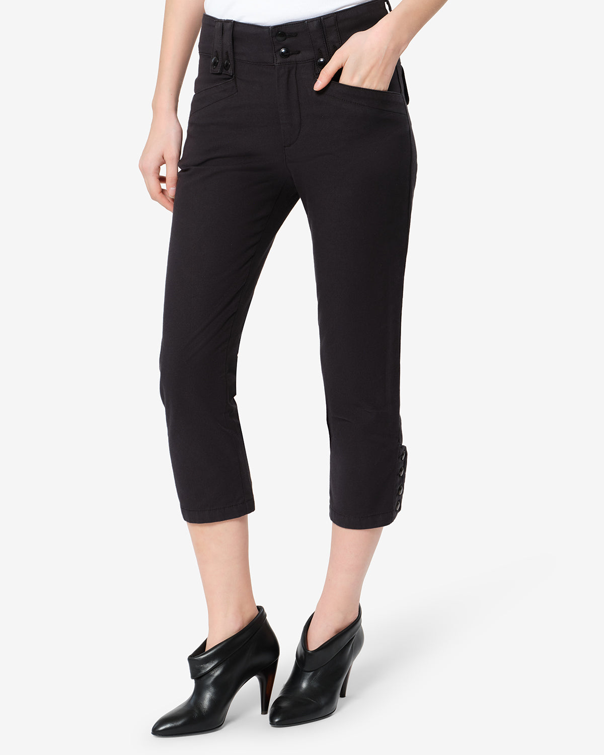 Pantalon Berna — Noir, vue 1 ; référence PA0772FAD3G03I01BK