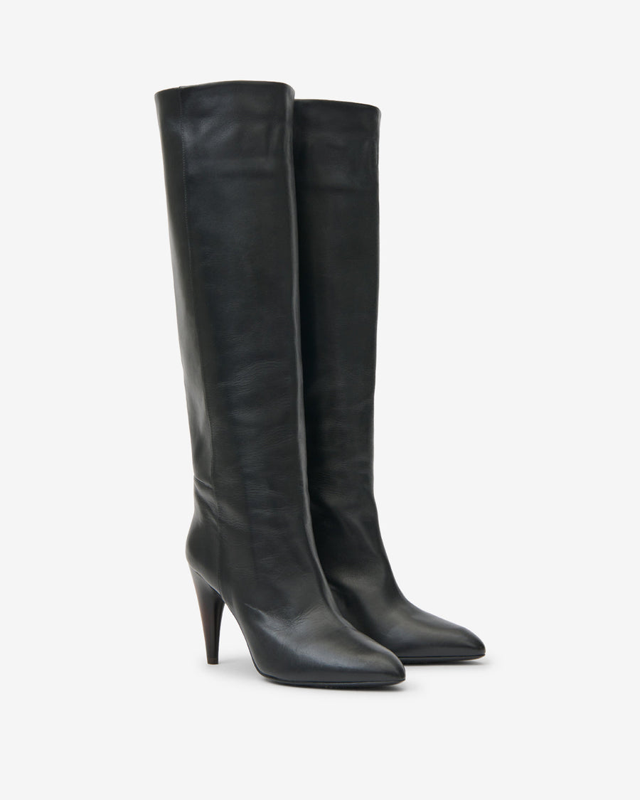 Bottes Jany High — Noir, vue 2 ; référence BT0057FAD4A08S01BK