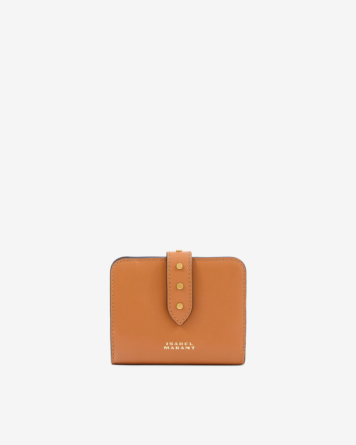 Portefeuille Oskan en cuir — Cognac, vue 2 ; référence MP0090FAB4C17M50CO
