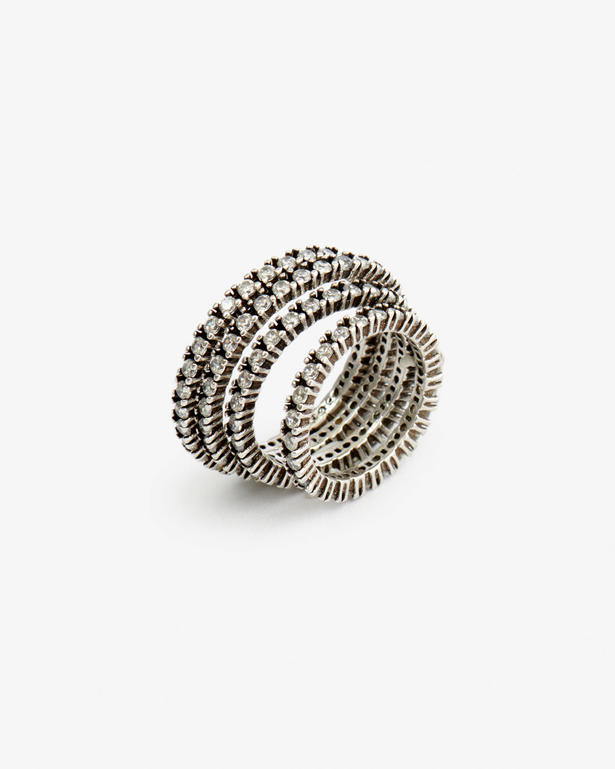 Bague Lauren — Argenté, vue 2 ; référence BG0025FAD4B16BTRSI