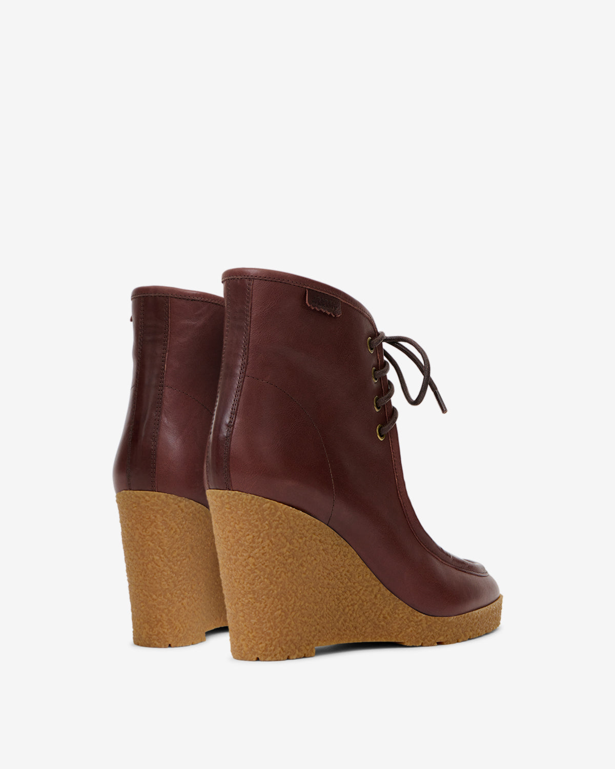 Bottines Cylia — Marron foncé, vue 3 ; référence BO0297FAD4A14S50DB