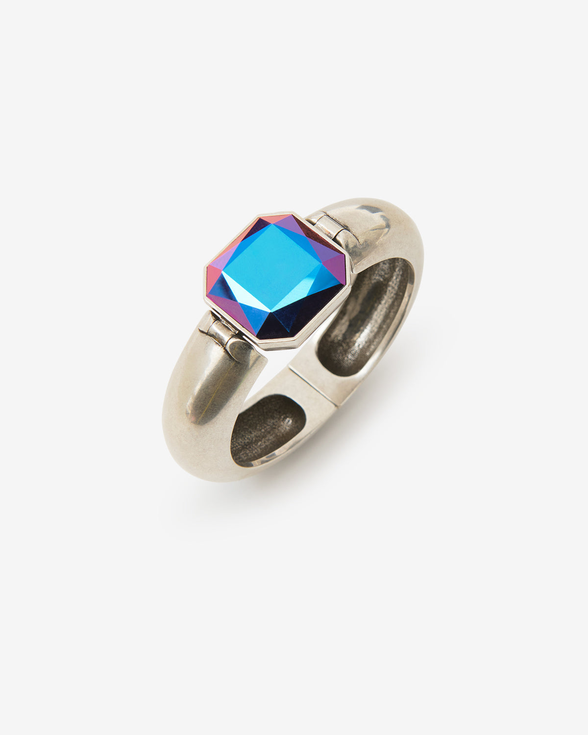 Bracelet Luce — Bleu électrique-argenté, vue 3 ; référence BR0283FAD4B09BEBSI
