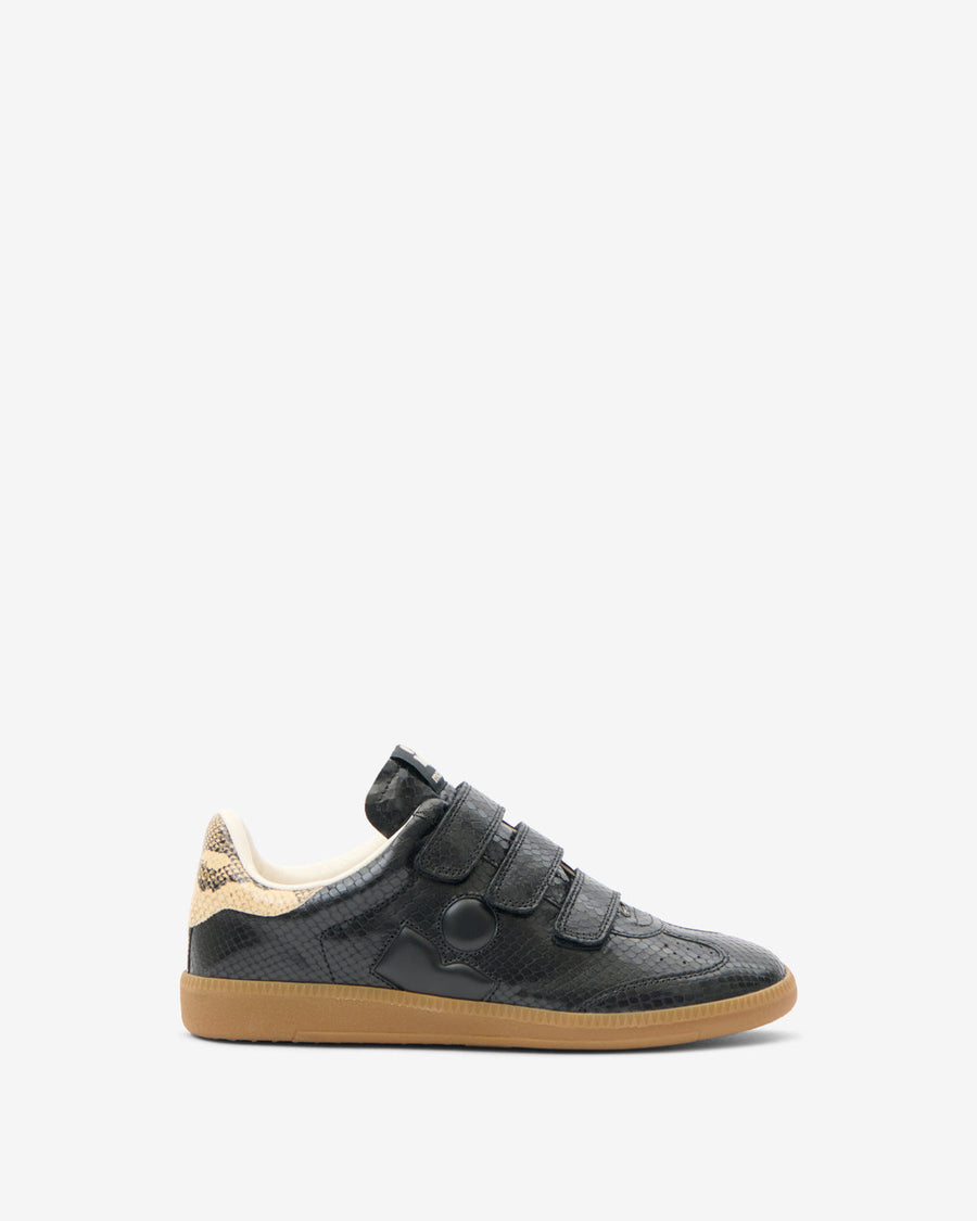Baskets Beth — Noir/Sahara, vue 1 ; référence BK0013FAD4E10SBKSA