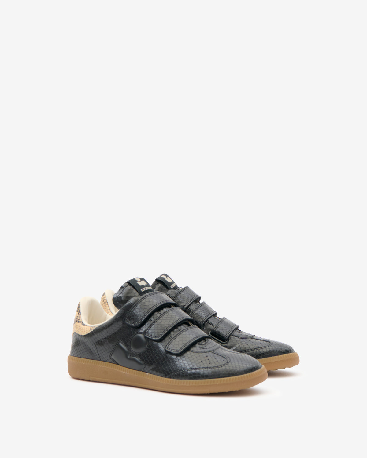 Baskets Beth — Noir/Sahara, vue 2 ; référence BK0013FAD4E10SBKSA