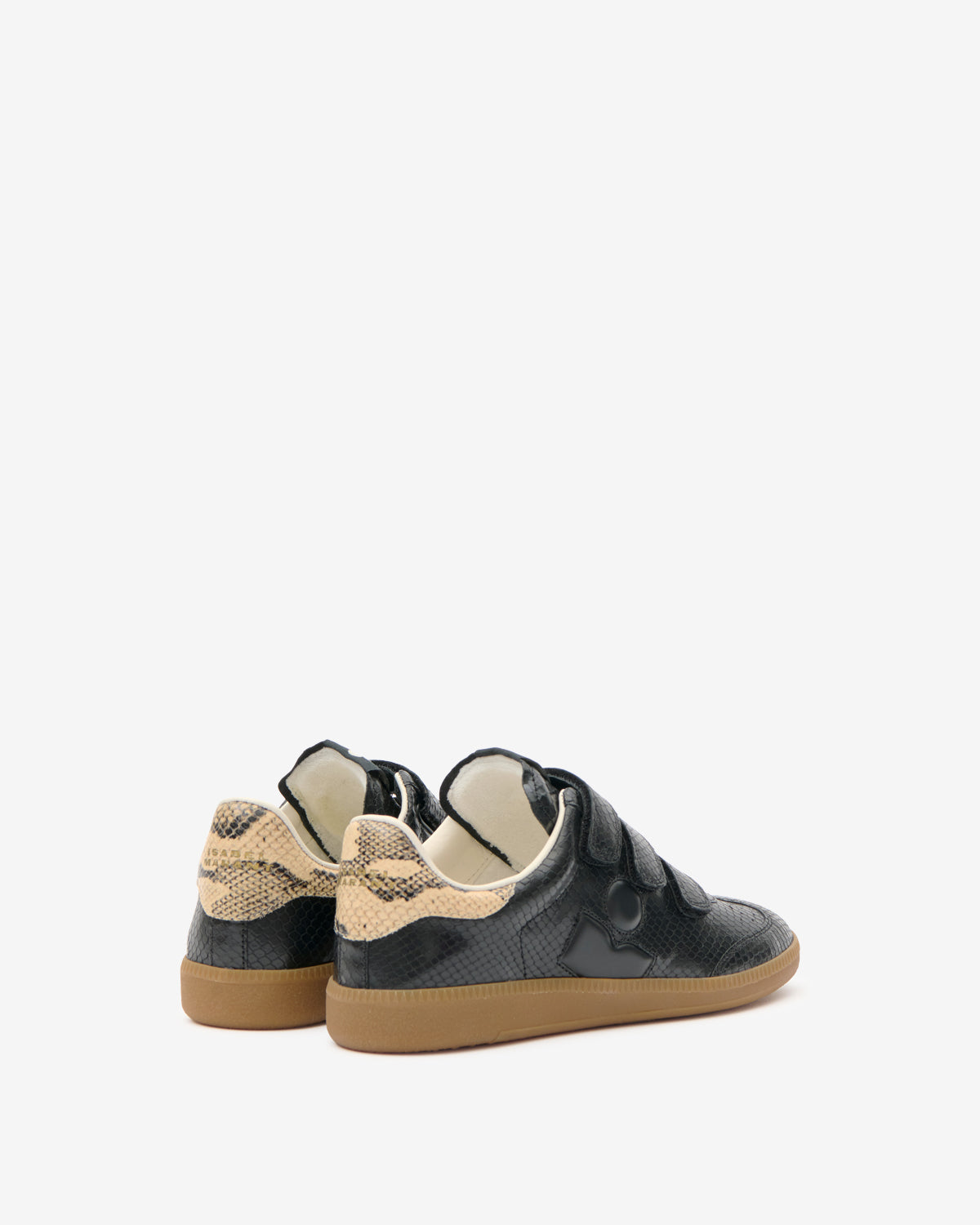 Baskets Beth — Noir/Sahara, vue 3 ; référence BK0013FAD4E10SBKSA