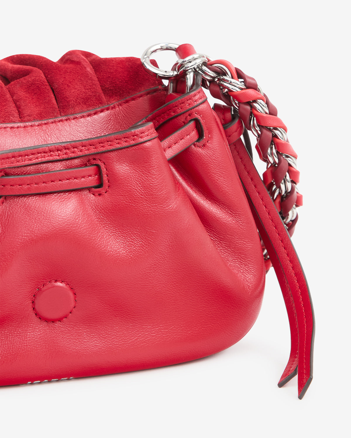 Sac Bolton Xs en cuir — Rouge écarlate, vue 1 ; référence PP0512FCD4C14M70SR