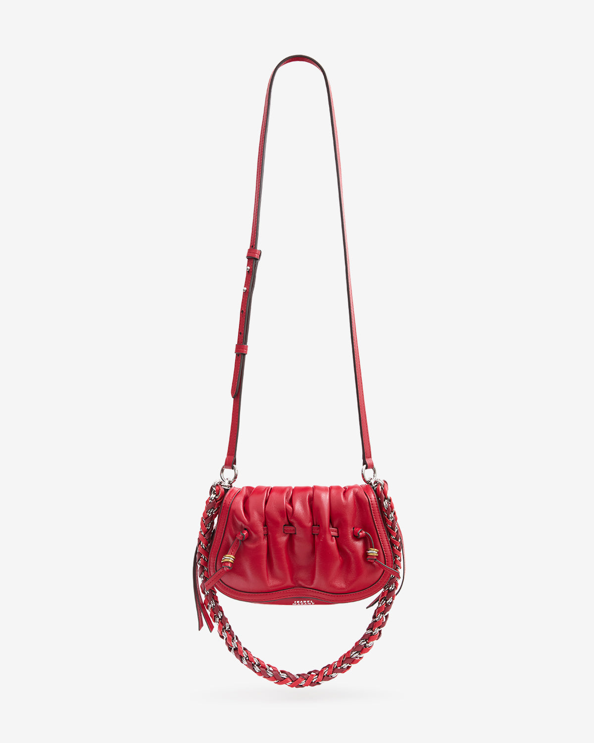 Sac Bolton Xs en cuir — Rouge écarlate, vue 2 ; référence PP0512FCD4C14M70SR