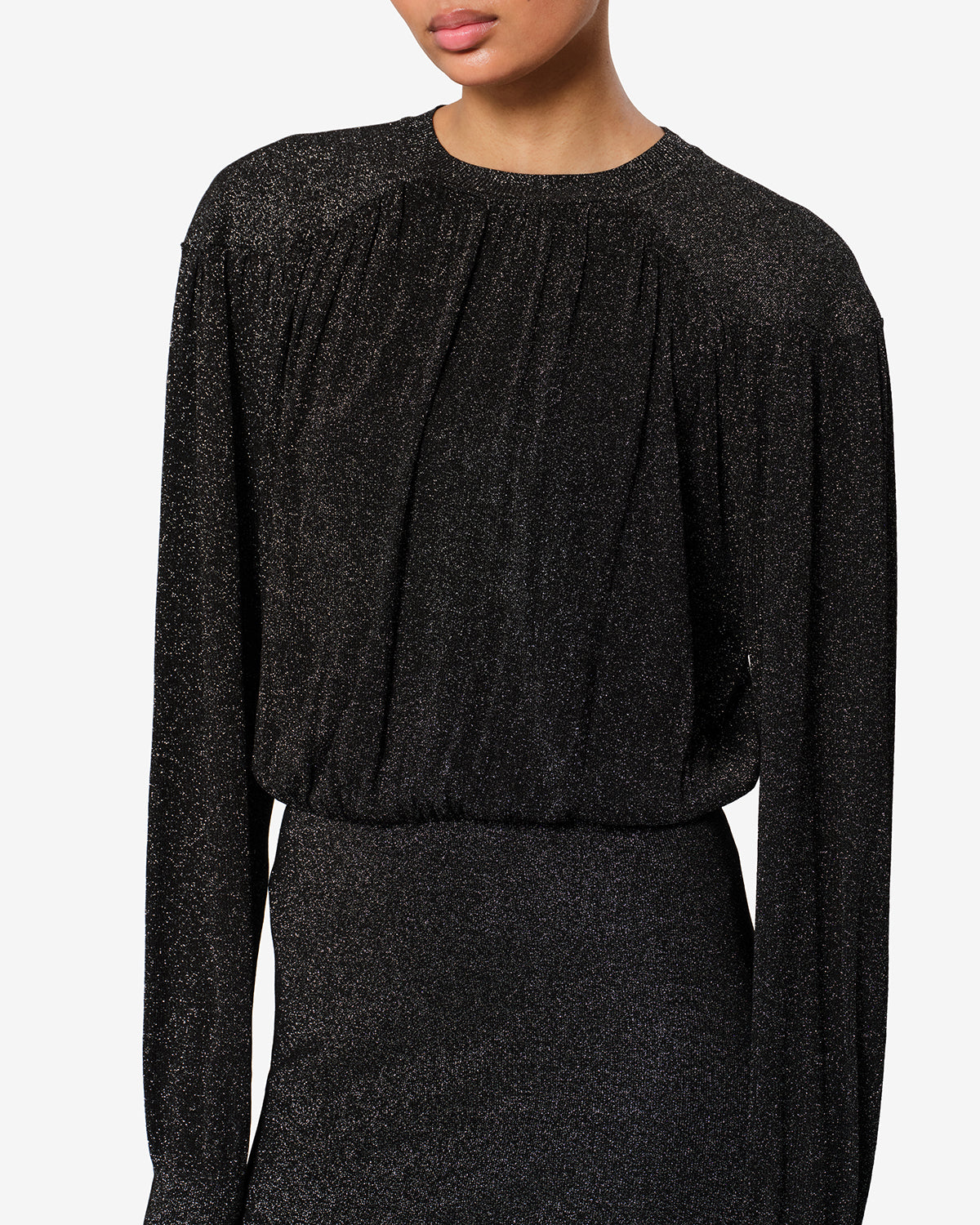Robe Aliza — Noir, vue 1 ; référence RO1212FAD4L05I01BK