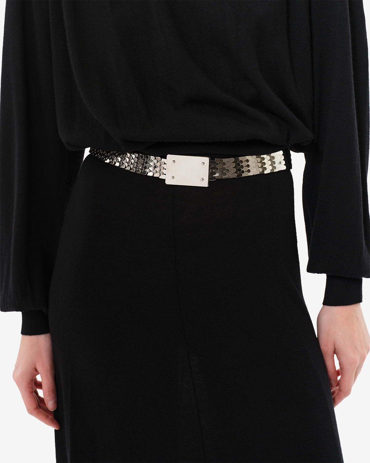 Ceinture Heria — Argent, vue 3 ; référence CE470BFAD4A03A08SI