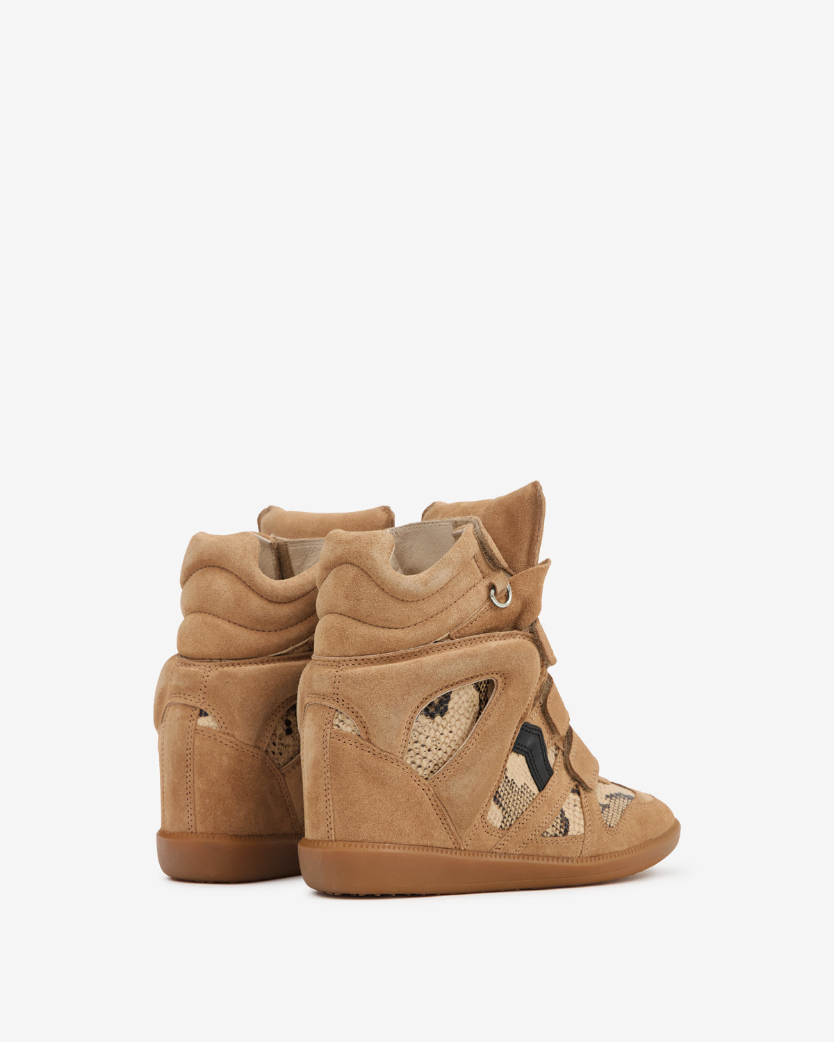 Baskets Bekett Ring — Camel/Sahara, vue 3 ; référence BK0104FAD4E14SCMSA
