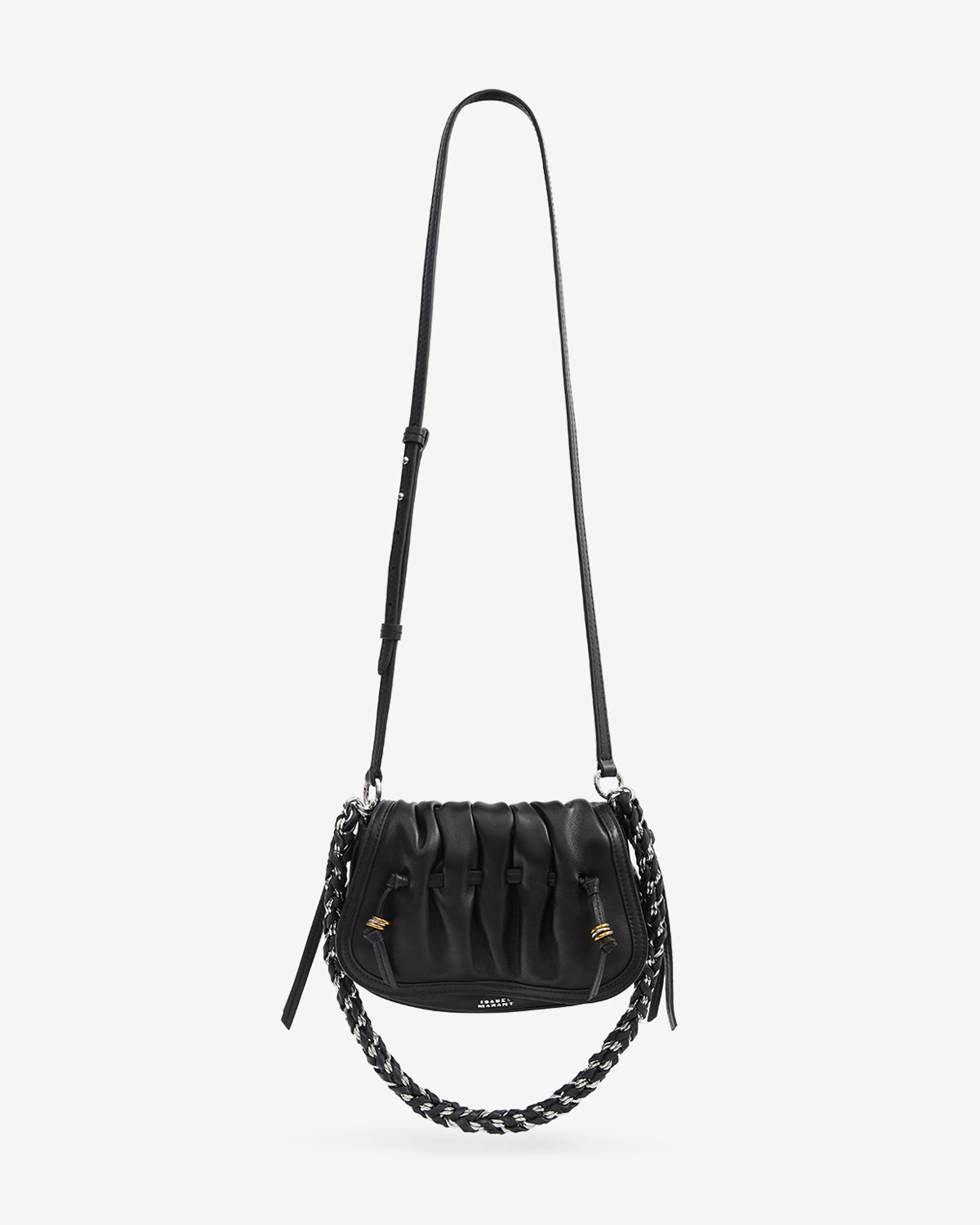 Sac Bolton Xs en cuir — Noir, vue 2 ; référence PP0512FCD4C14M01BK