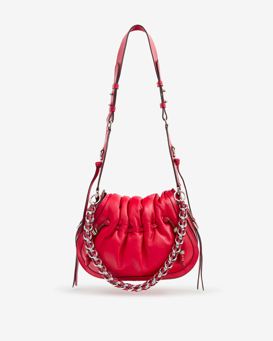 Sac Bolton en cuir — Rouge écarlate, vue 2 ; référence PP0515FCD4C14M70SR
