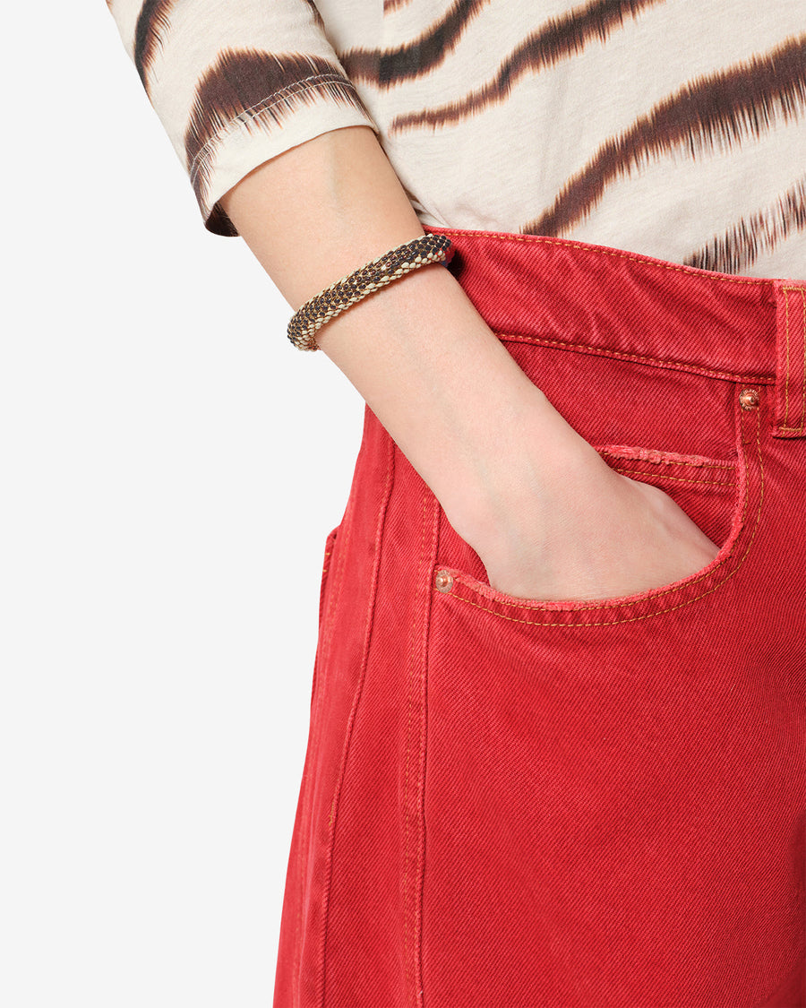 Bracelet Doria — Rouge, vue 2 ; référence BR0285FAD4B12B70RD