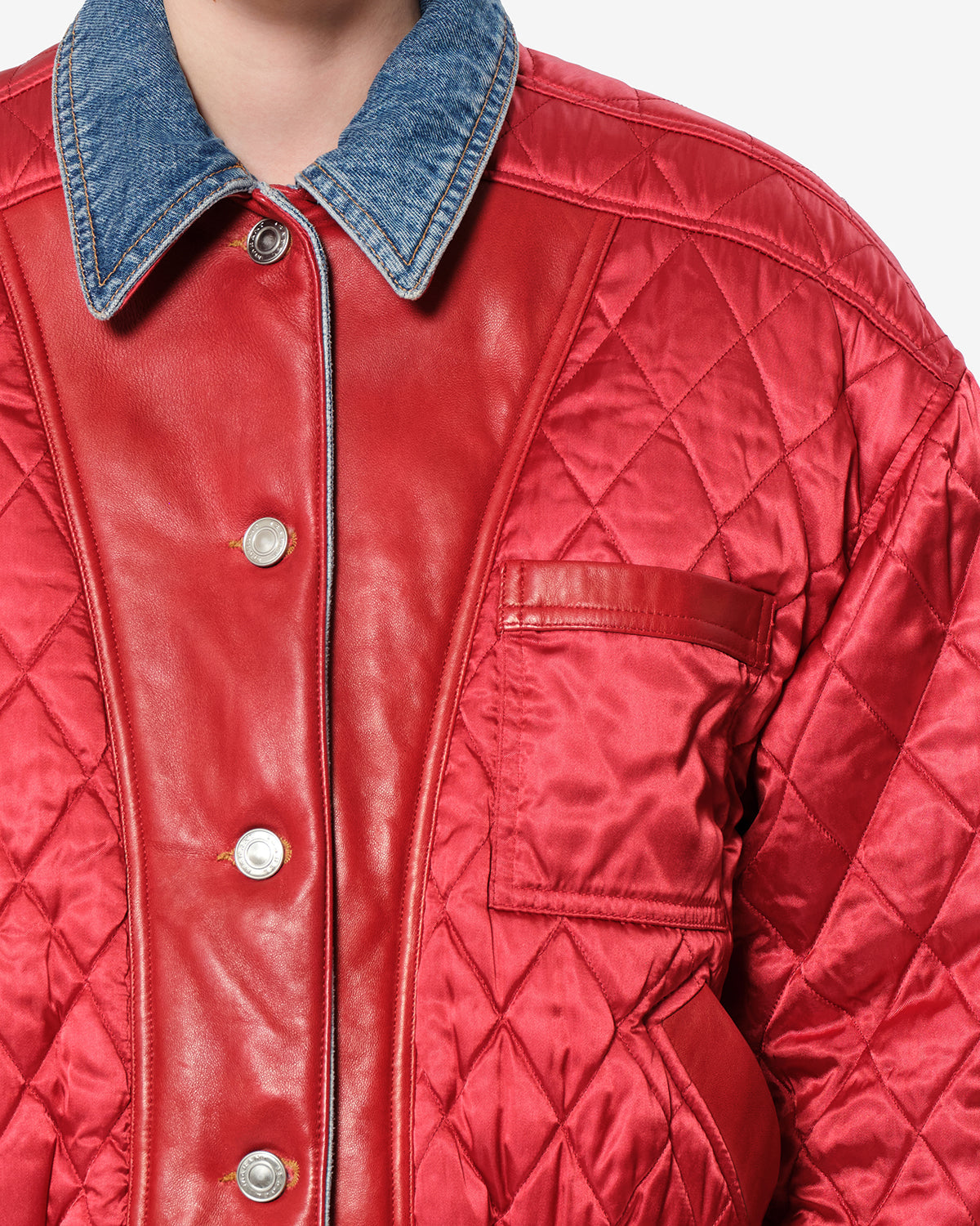 Veste Devyna — Rouge-bleu, vue 1 ; référence VE0813FAD4H04IRDBU