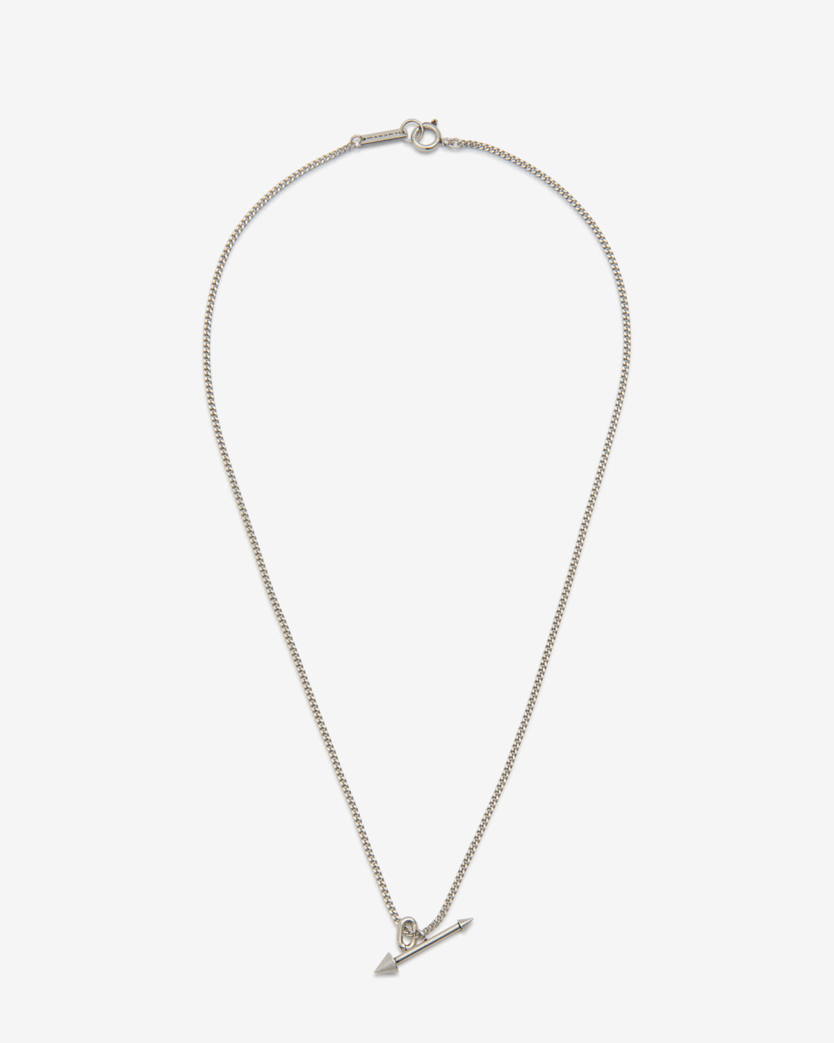 Collier Arrow — Argent, vue 1 ; référence CO0211HAD4B05T08SI