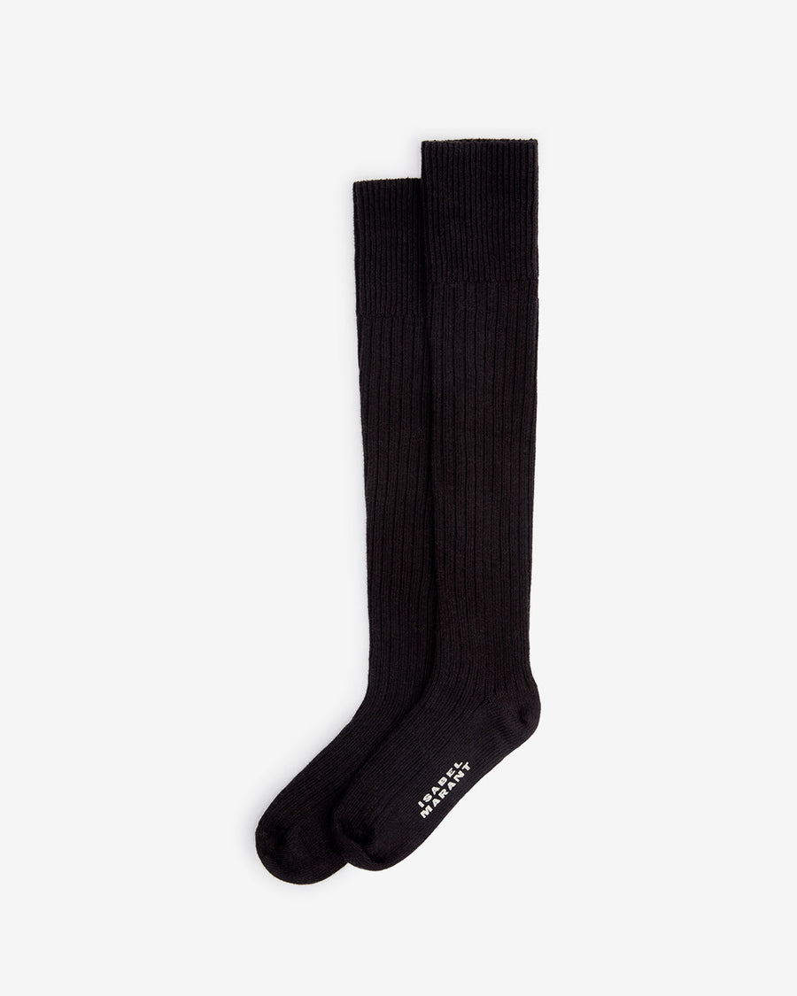 Chaussettes Selver — Noir, vue 1 ; référence CT099JFAD4C02A01BK
