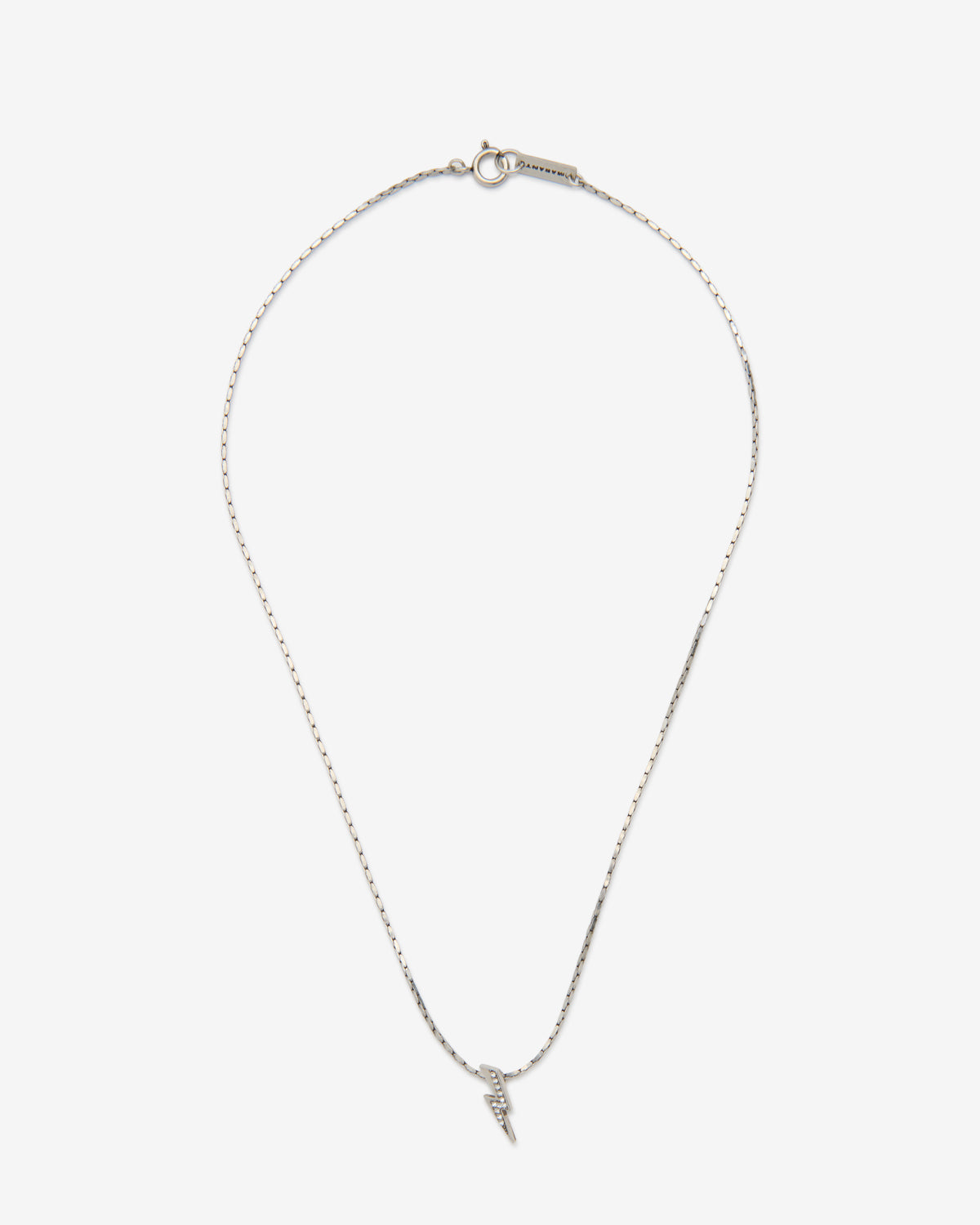Collier Flash — Argenté, vue 1 ; référence CO0210HAD4B04TTRSI