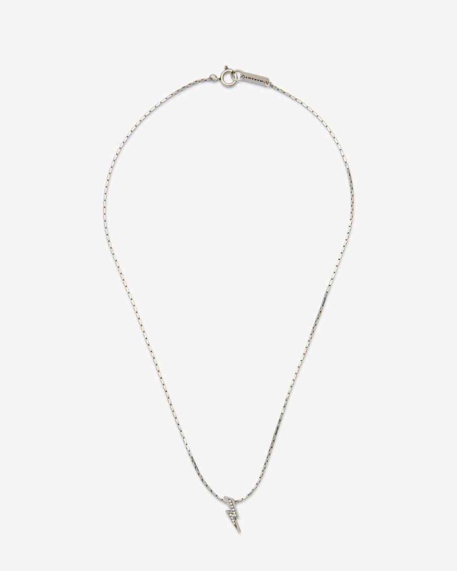 Collier Flash — Argenté, vue 1 ; référence CO0210HAD4B04TTRSI
