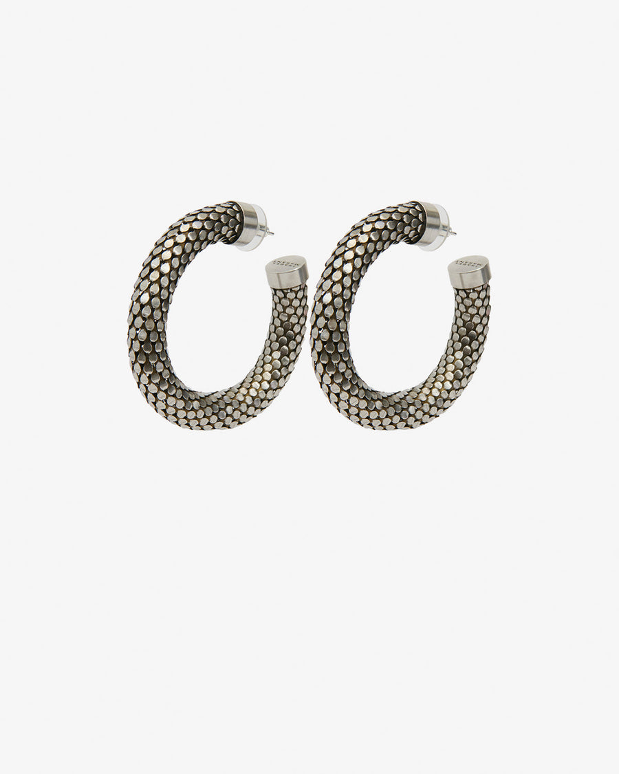 Boucles d'oreille Gaia — Argent, vue 2 ; référence BL0326FAD4B13B08SI