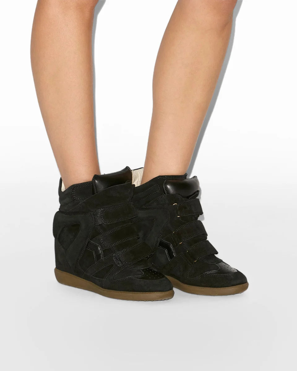 Baskets Bekett noires Isabel Marant, détail