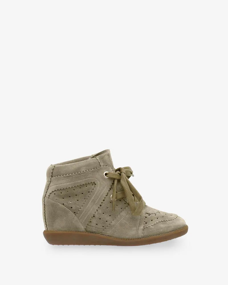 Baskets Bobby, Taupe, Isabel Marant — vue 1