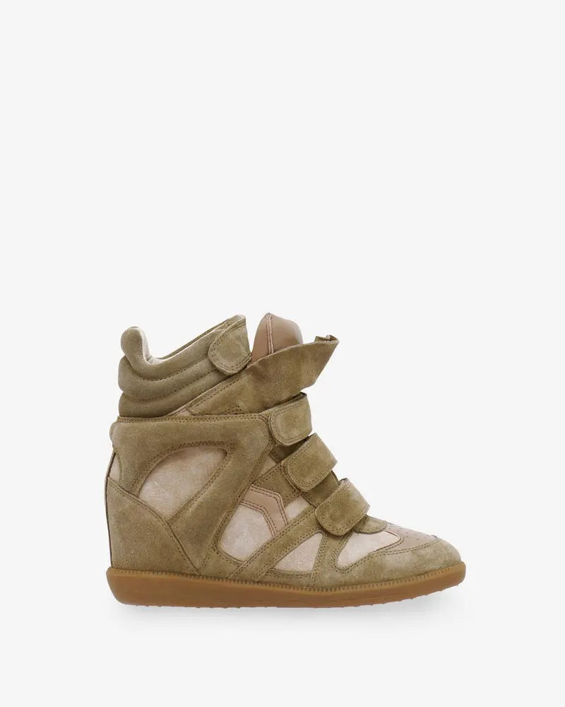 Baskets Bekett, Taupe, Isabel Marant — vue 1