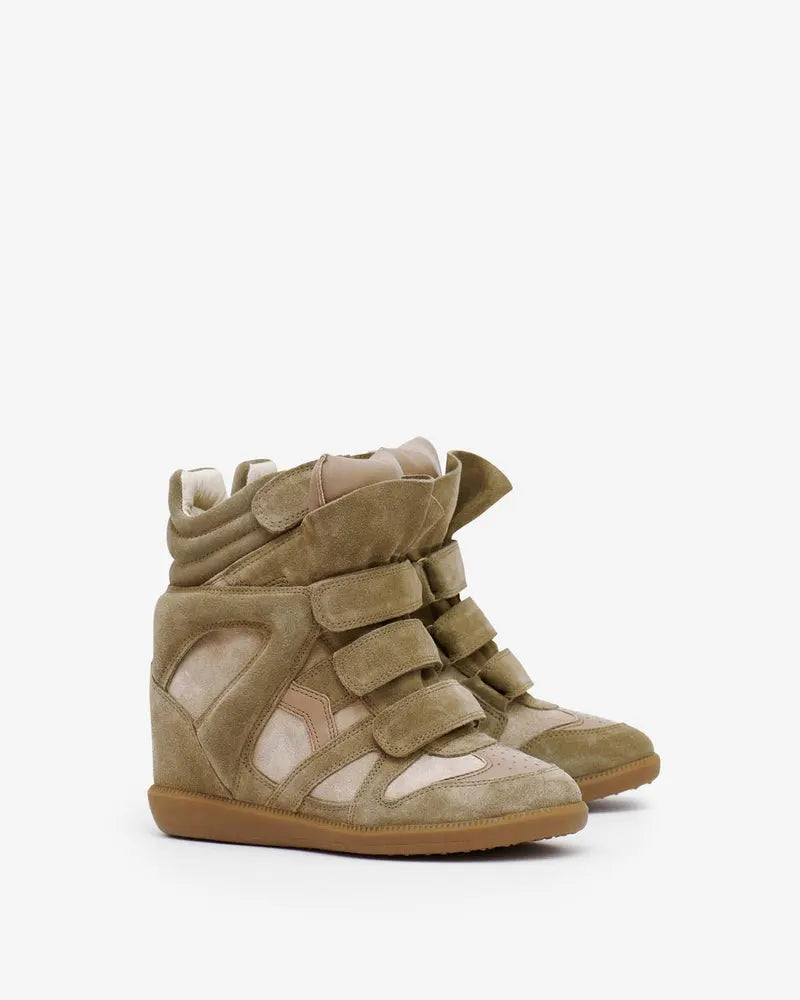 Baskets Bekett, Taupe, Isabel Marant — vue 2