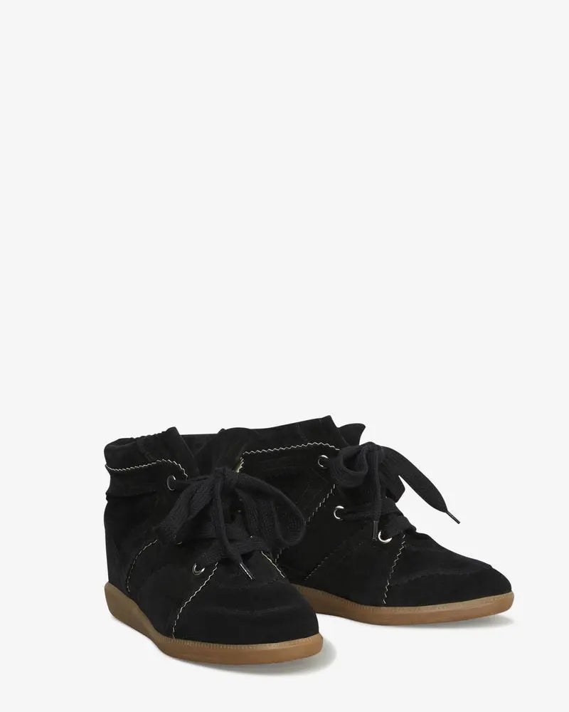 Baskets Bobby, Noir, Isabel Marant — vue 2