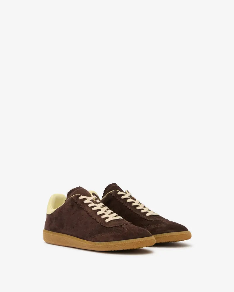 BASKETS BRYCY Homme, Chocolate - light yellow, Isabel Marant — vue 2