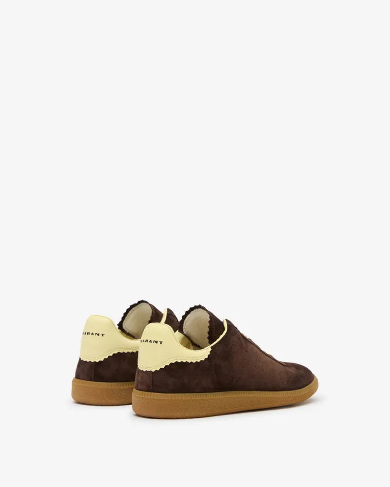BASKETS BRYCY Homme, Chocolate - light yellow, Isabel Marant — vue 3
