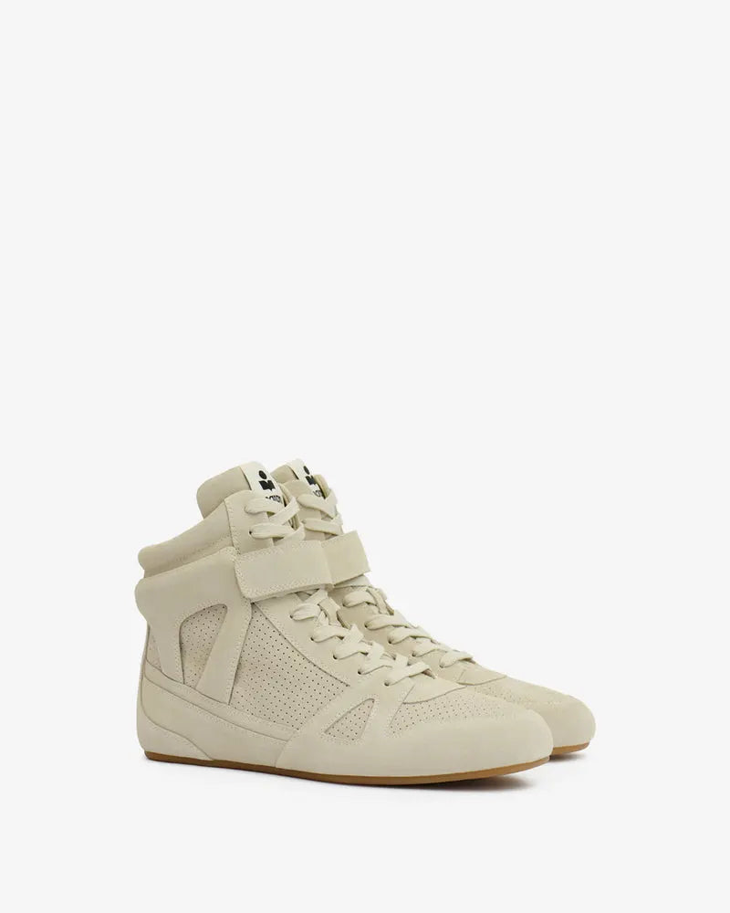 BASKETS SENNYH HIGH Homme, Beige, Isabel Marant — vue 2